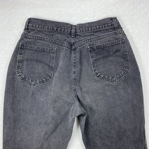 Vtg Chic High Rise Mom Jeans Size 15 Avg 29 x 29 Faded Black Gray